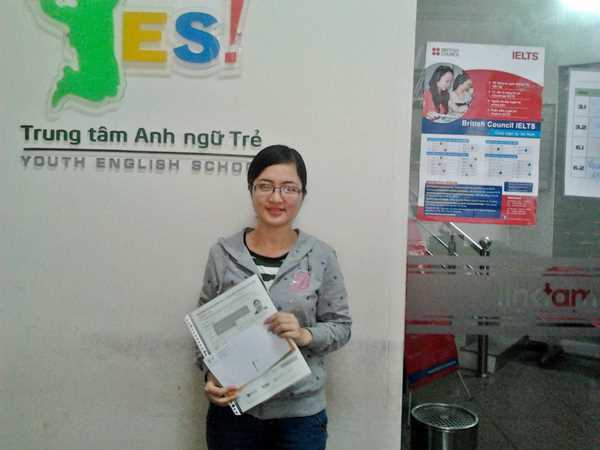 Điểm IELTS cao | Nguyễn Thị Thùy Dung B 2 | yes.edu.vn